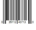 Barcode Image for UPC code 035112437130