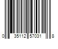 Barcode Image for UPC code 035112570318