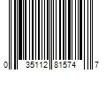 Barcode Image for UPC code 035112815747