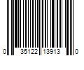 Barcode Image for UPC code 035122139130