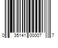 Barcode Image for UPC code 035141000077