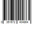 Barcode Image for UPC code 0351672404864