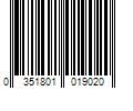 Barcode Image for UPC code 0351801019020