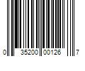 Barcode Image for UPC code 035200001267