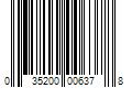 Barcode Image for UPC code 035200006378