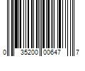 Barcode Image for UPC code 035200006477