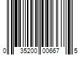 Barcode Image for UPC code 035200006675