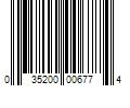 Barcode Image for UPC code 035200006774