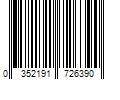 Barcode Image for UPC code 0352191726390