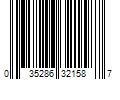 Barcode Image for UPC code 035286321587