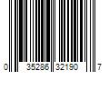 Barcode Image for UPC code 035286321907