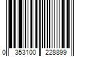 Barcode Image for UPC code 0353100228899