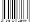 Barcode Image for UPC code 0353100229575