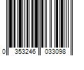 Barcode Image for UPC code 0353246033098