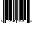 Barcode Image for UPC code 035342210190