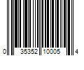 Barcode Image for UPC code 035352100054