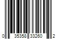 Barcode Image for UPC code 035358332602