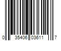 Barcode Image for UPC code 035406036117