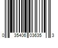 Barcode Image for UPC code 035406036353