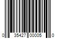 Barcode Image for UPC code 035427000050