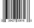 Barcode Image for UPC code 035427006168