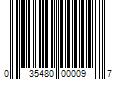 Barcode Image for UPC code 035480000097