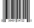 Barcode Image for UPC code 035481047220