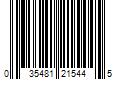 Barcode Image for UPC code 035481215445