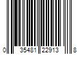 Barcode Image for UPC code 035481229138