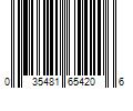 Barcode Image for UPC code 035481654206