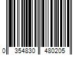 Barcode Image for UPC code 03548304802052