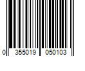 Barcode Image for UPC code 03550190501032