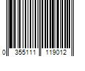 Barcode Image for UPC code 0355111119012