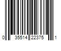 Barcode Image for UPC code 035514223751