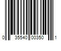 Barcode Image for UPC code 035540003501