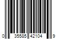 Barcode Image for UPC code 035585421049. Product Name: KONG Yarnimals Monkey 27x23x9,5cm Hund