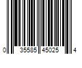 Barcode Image for UPC code 035585450254