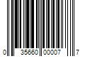 Barcode Image for UPC code 035660000077