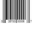 Barcode Image for UPC code 035700000067