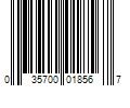 Barcode Image for UPC code 035700018567