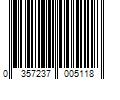 Barcode Image for UPC code 0357237005118