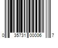 Barcode Image for UPC code 035731000067