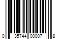 Barcode Image for UPC code 035744000078