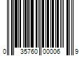 Barcode Image for UPC code 035760000069