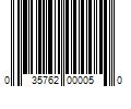 Barcode Image for UPC code 035762000050