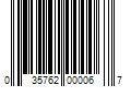 Barcode Image for UPC code 035762000067