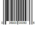 Barcode Image for UPC code 035800000936