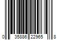 Barcode Image for UPC code 035886229658