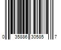 Barcode Image for UPC code 035886305857