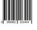 Barcode Image for UPC code 0358962203404